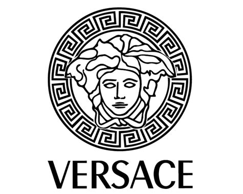 versace outline|versace logo images.